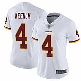 Women Nike Redskins 4 Case Keenum White Vapor Untouchable Limited Jersey Dzhi,baseball caps,new era cap wholesale,wholesale hats